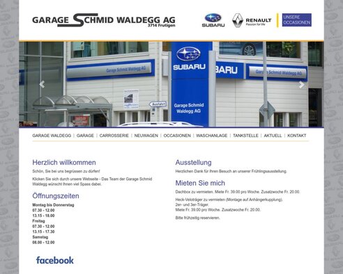 Garage Waldegg AG  von Frutigen