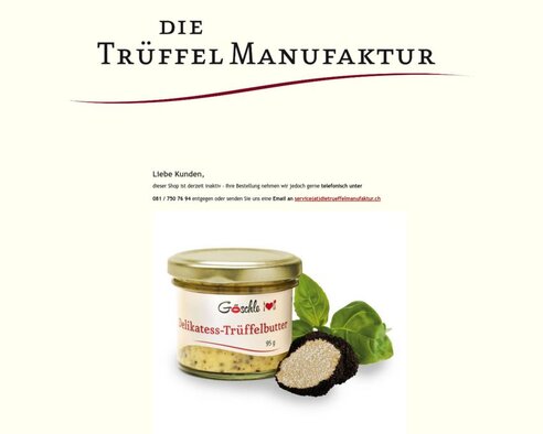 Die Trüffelmanufaktur
