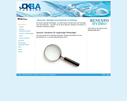 Jokela Turbine von Frutigen