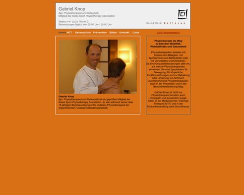 Dipl. Physiotherapeut und Osteopath